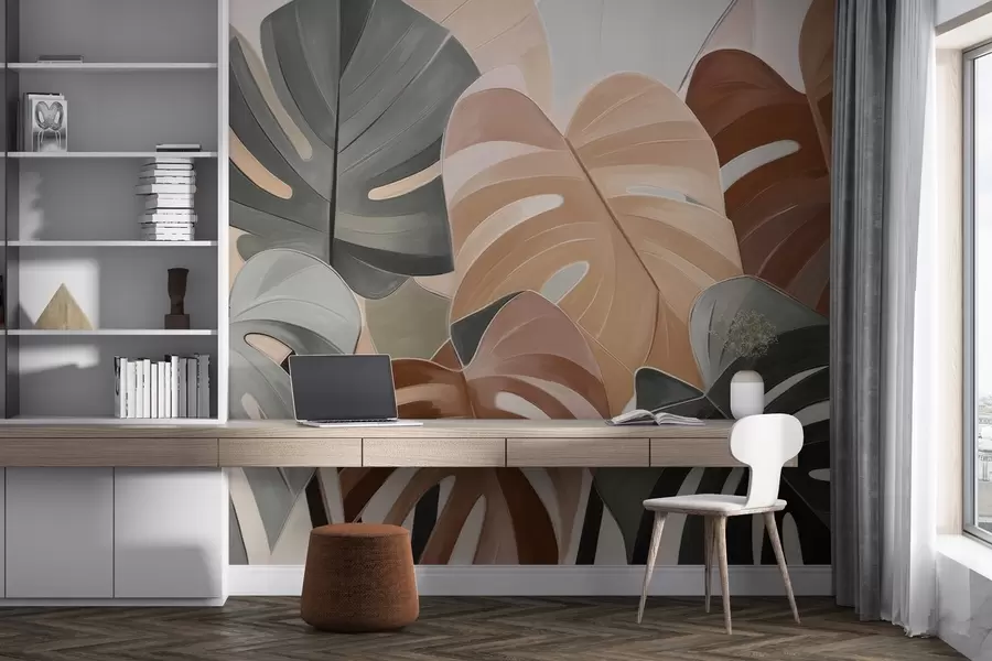 Шпалери Листяний ритм w04568v2