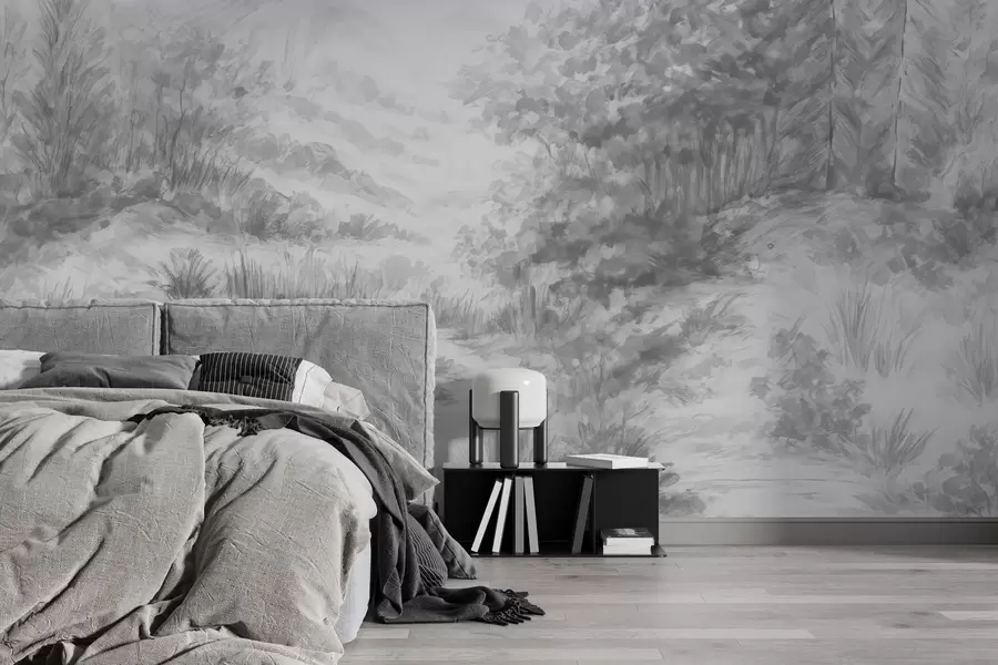 Шпалери Кольорові контури w04572v2