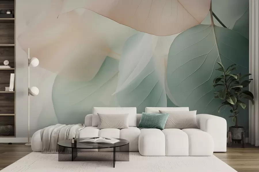 Шпалери Анотація листя w04726