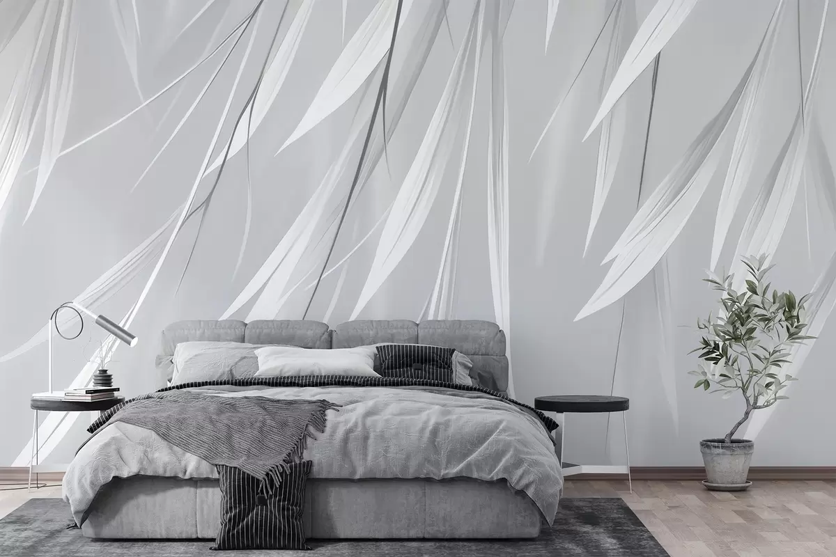 Шпалери Висячі тонкі листя w04703v3