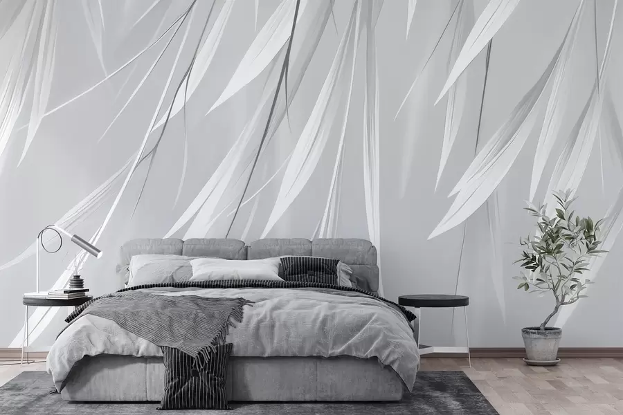 Шпалери Висячі тонкі листя w04703v3