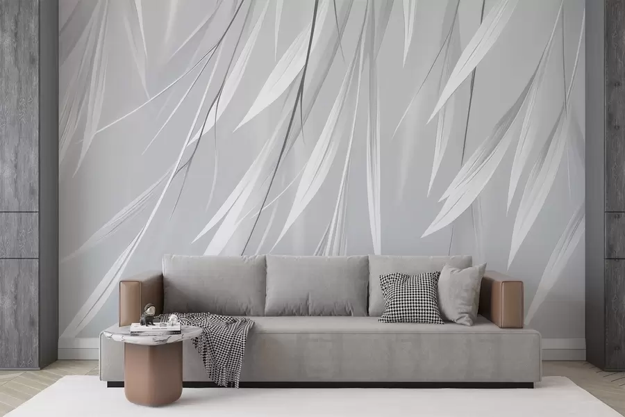 Шпалери Висячі тонкі листя w04703v3