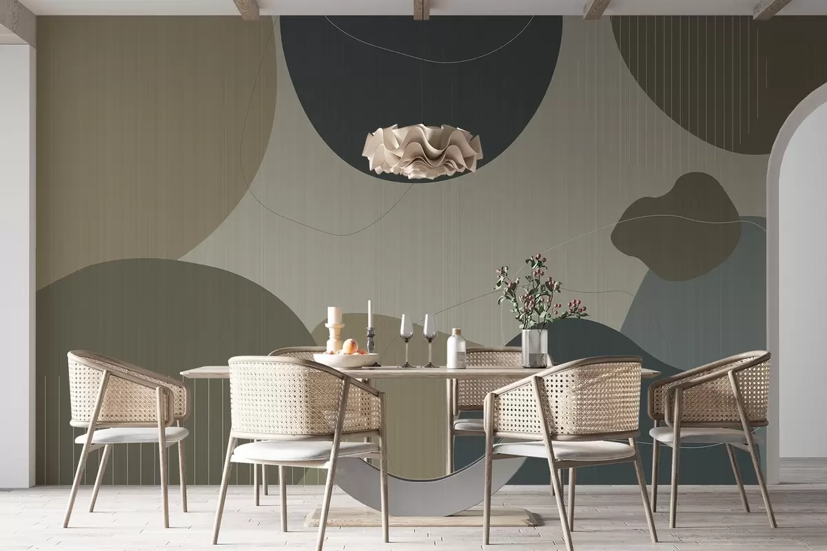 Шпалери Абстрактні кола w04759v2