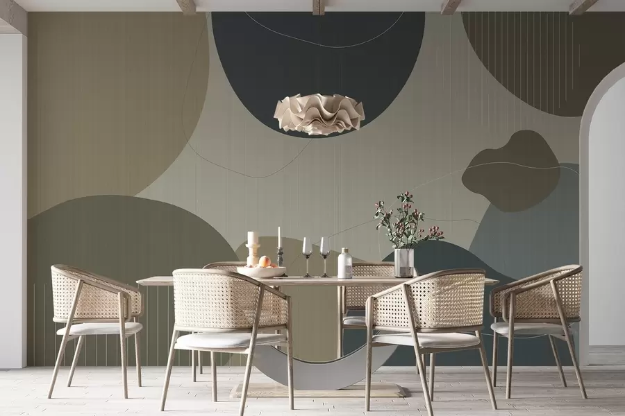 Шпалери Абстрактні кола w04759v2