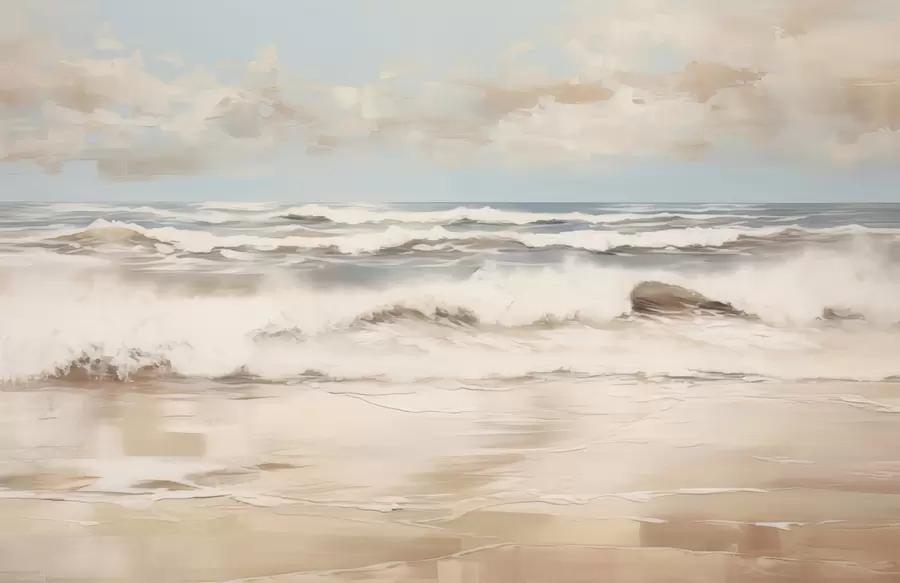 Шпалери Пастельний морський пейзаж w04836