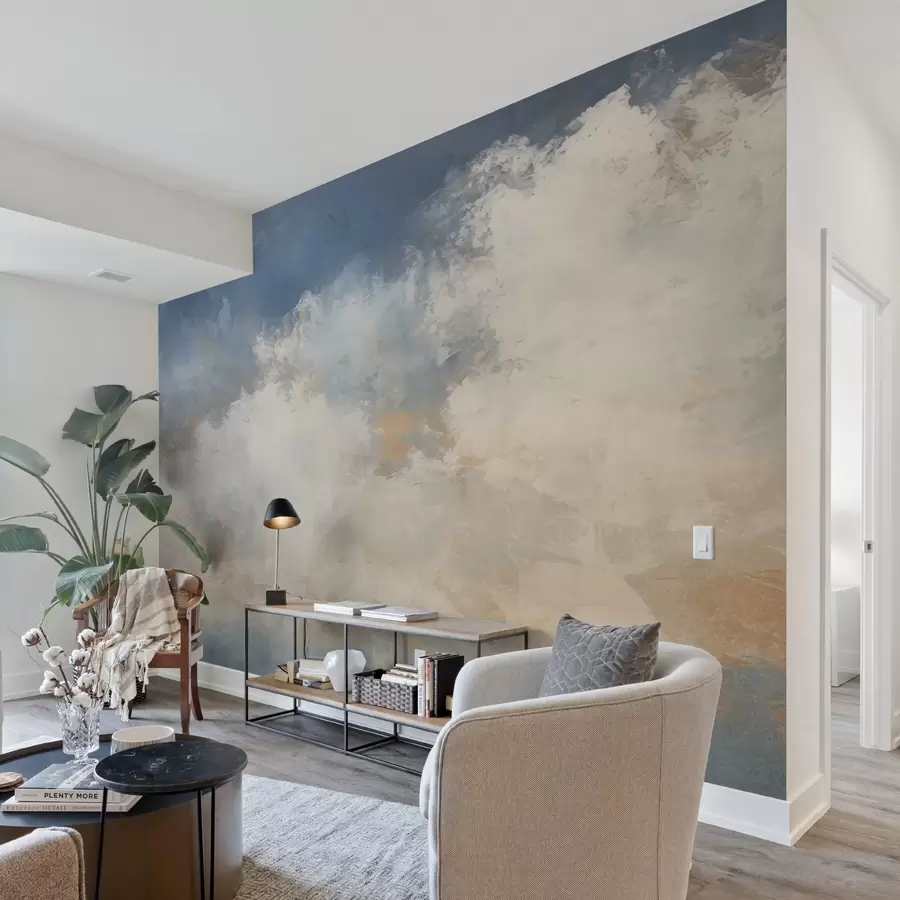 Шпалери Абстрактне зображення хмар у стилі лофт w04841