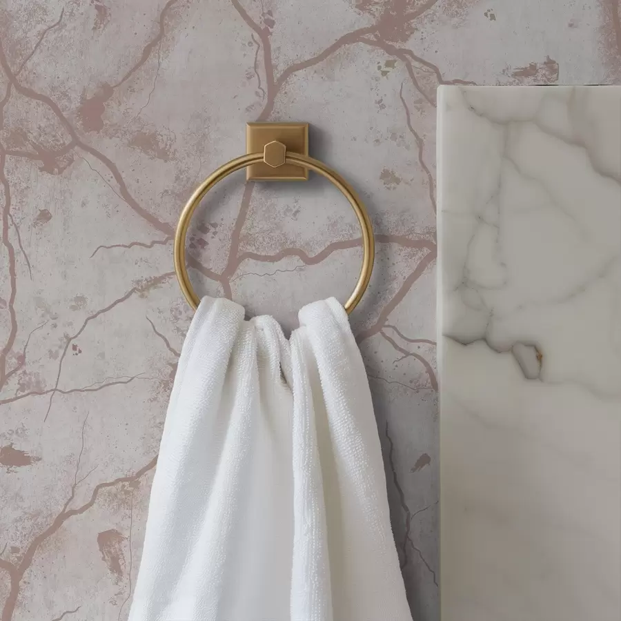 Шпалери Легкий бетон з мереживом рожевих тріщин і плям a00987