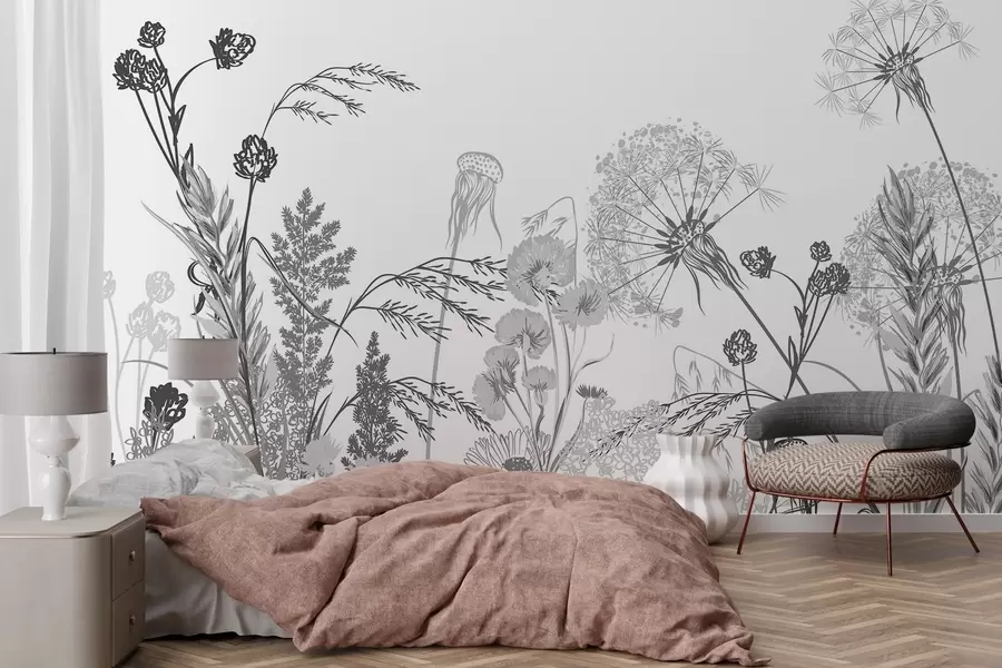 Шпалери Польові квіти w04943v3