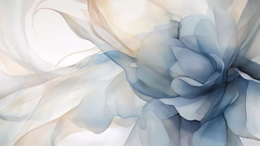 Шпалери Делікатна квіткова фата w04944