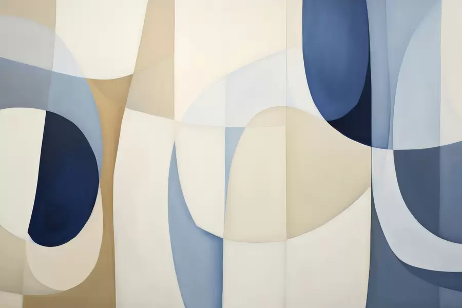 Шпалери Геометрія акварелі w04837