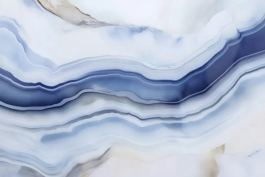 Шпалери Імітація блакитного мармуру w04993