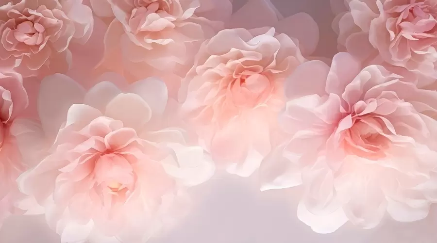 Шпалери Півонії w04919