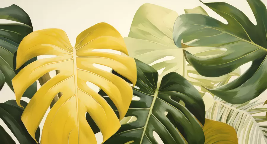 Шпалери Тропічний акцент w04995