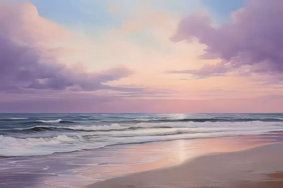 Шпалери Вечірній приплив w05001