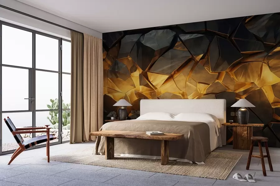 Шпалери Акварель Імітація каменю w05045