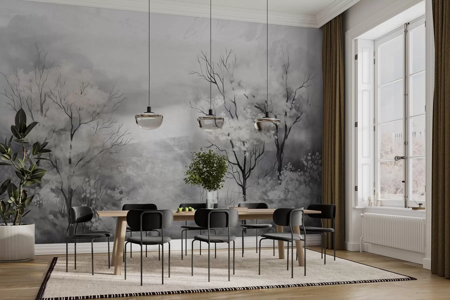 Шпалери Легкий подих дерев w05054