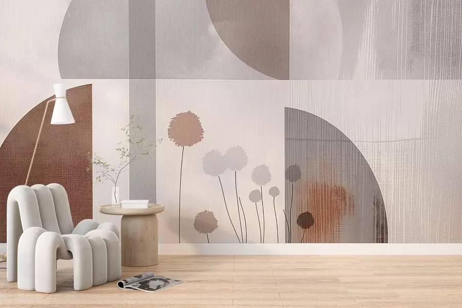 Шпалери Квіти та текстура w09627v1