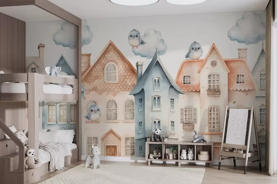 Шпалери Будинки w05140