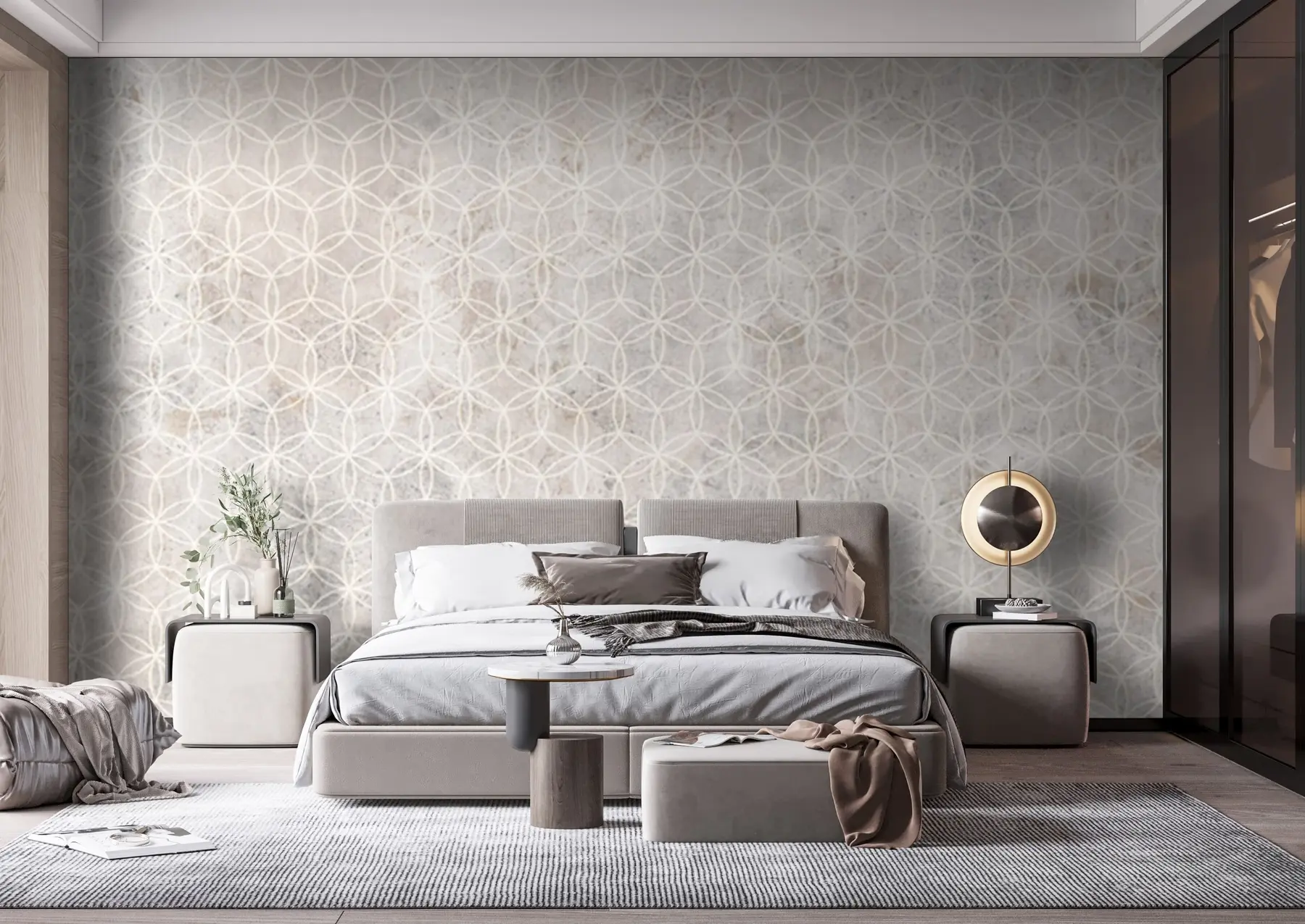 Шпалери Мозаїка з цементу та бетону u71923