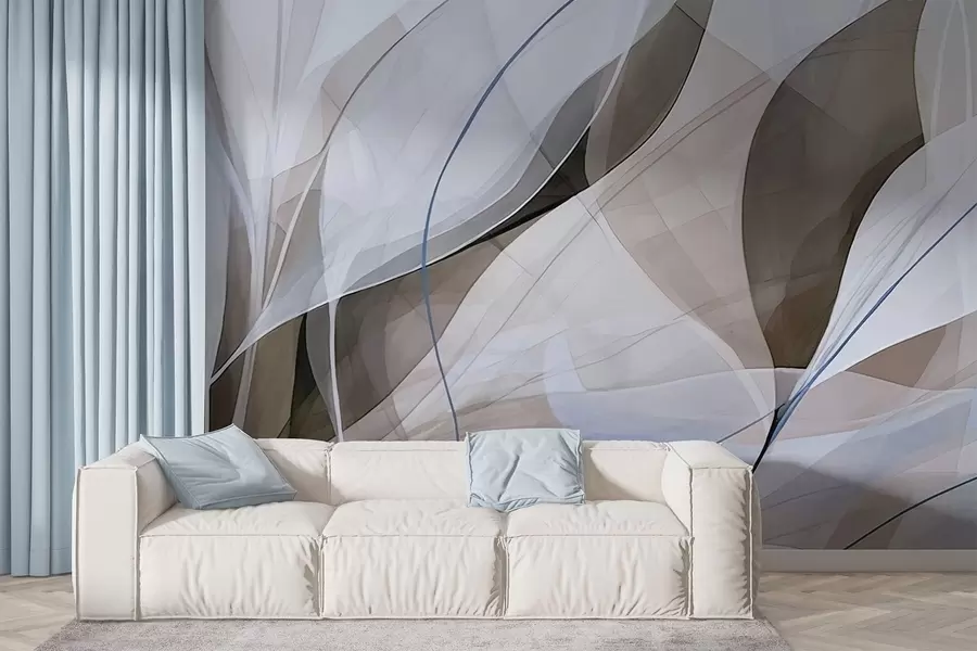 Шпалери Гострі листя w05084