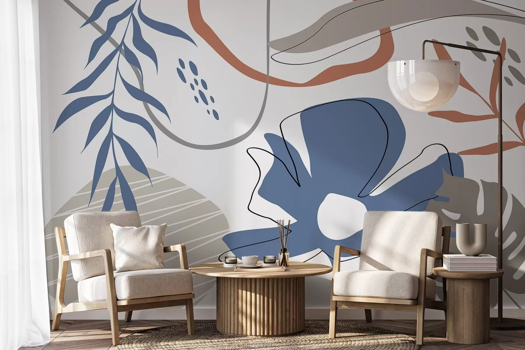 Шпалери Абстрактна композиція w05188