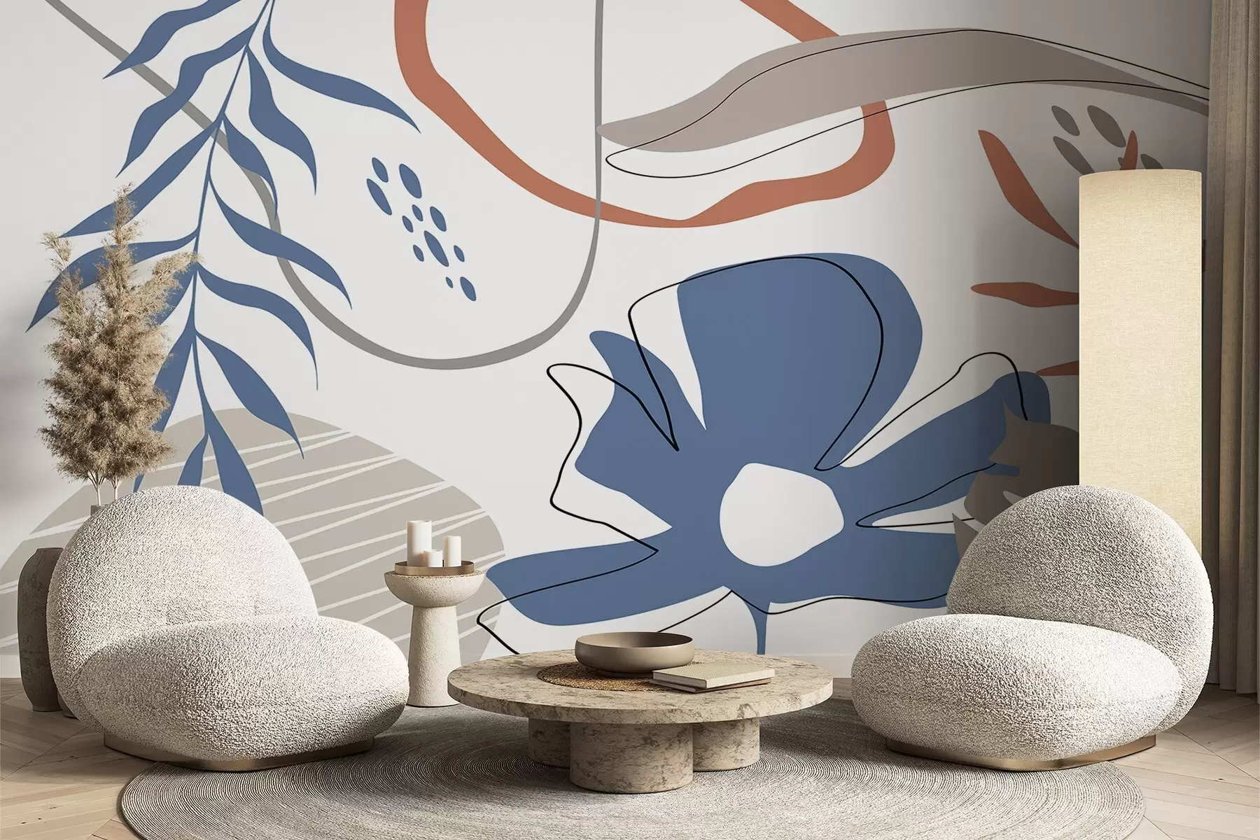 Шпалери Абстрактна композиція w05188