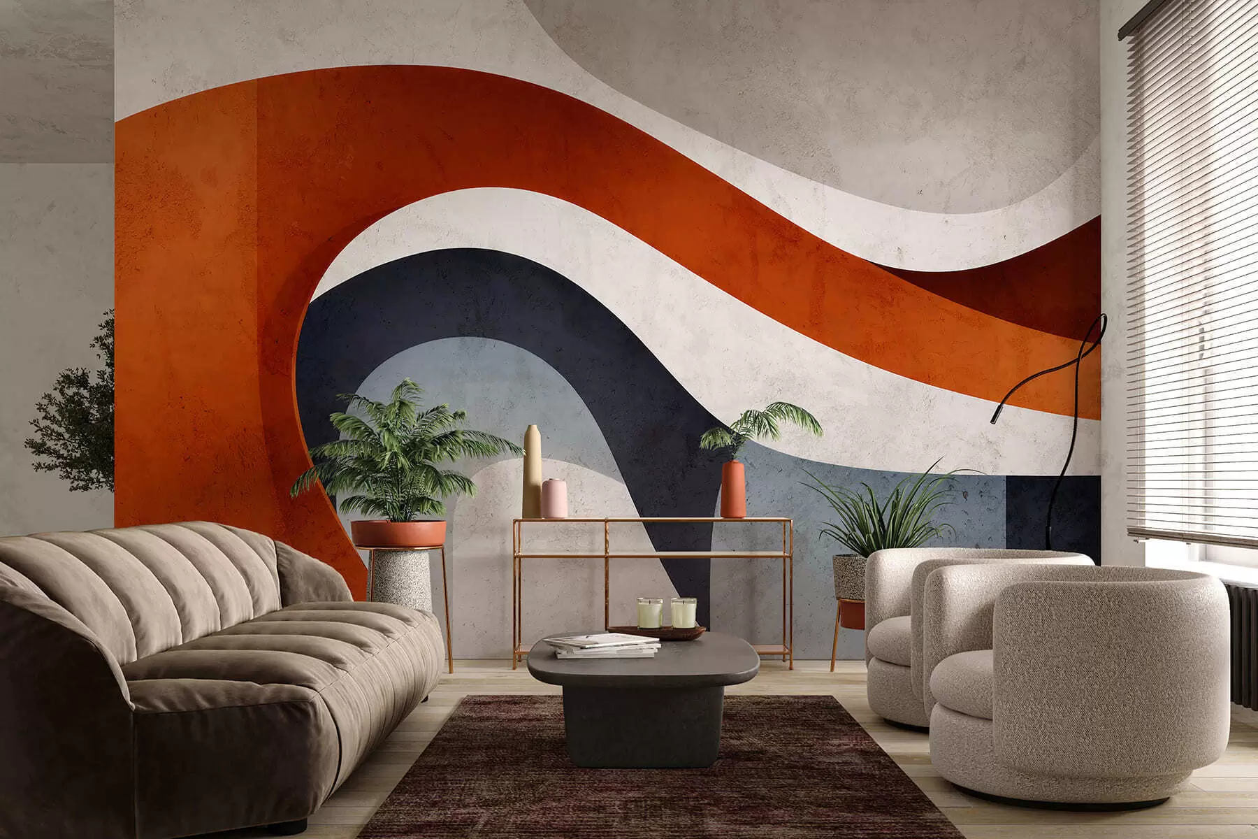 Шпалери Геометричний простір w05169