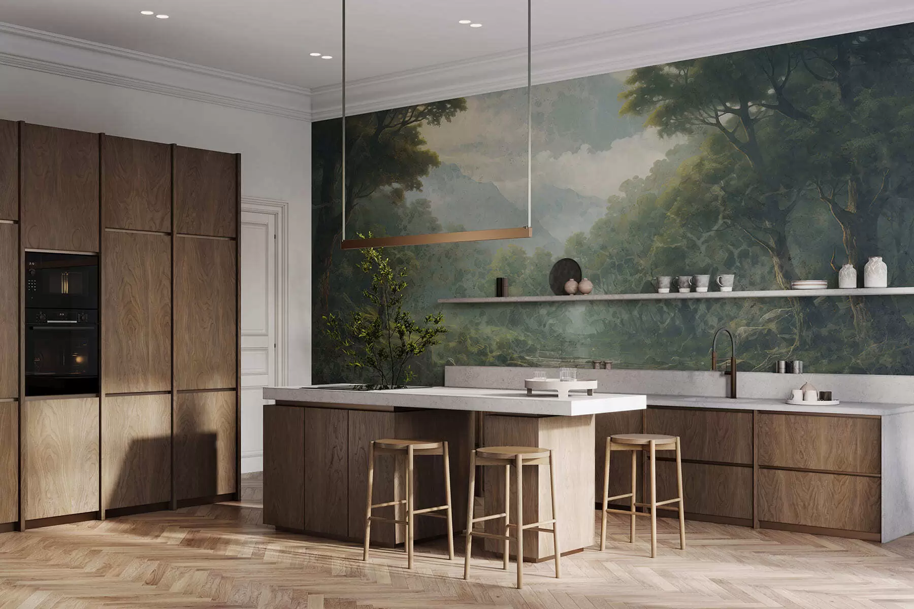 Шпалери Лісова тиша w05171