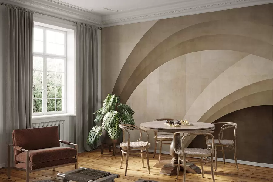 Шпалери Абстрактні арки w05182