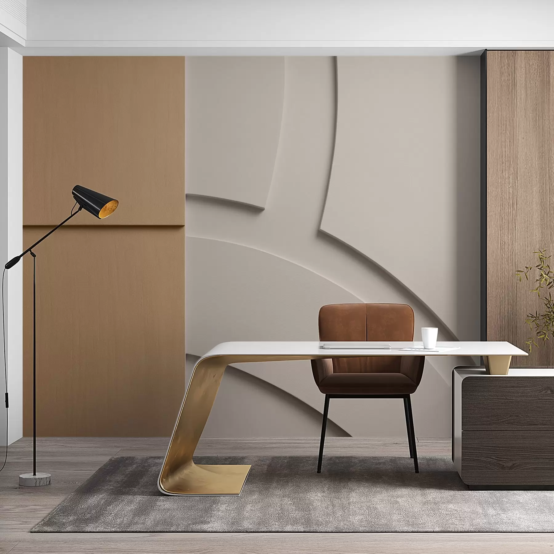 Шпалери Абстрактна композиція w05205