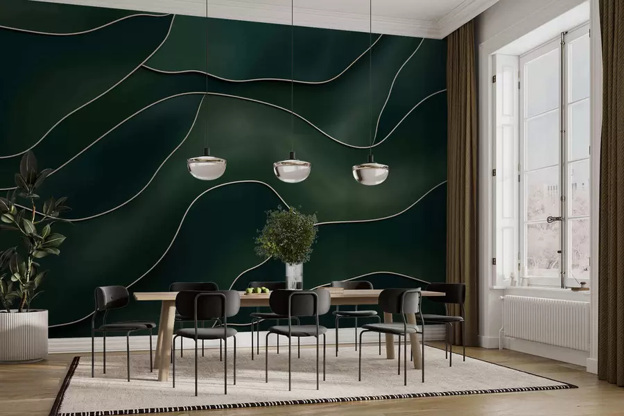 Шпалери Абстрактні лінії w05218