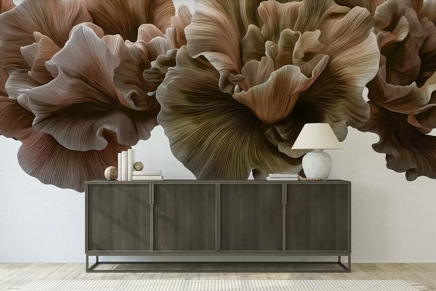 Шпалери Розкішні вигини пелюсток w05249v1