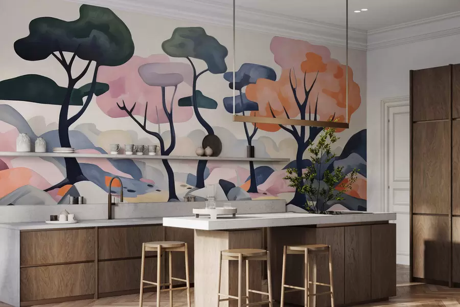 Шпалери Казкові дерева w05284