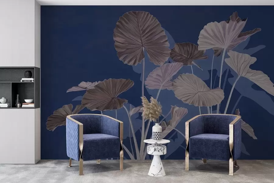 Шпалери Сад розфарбованих лотосів w05364