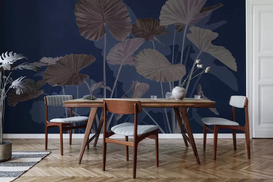 Шпалери Сад розфарбованих лотосів w05364