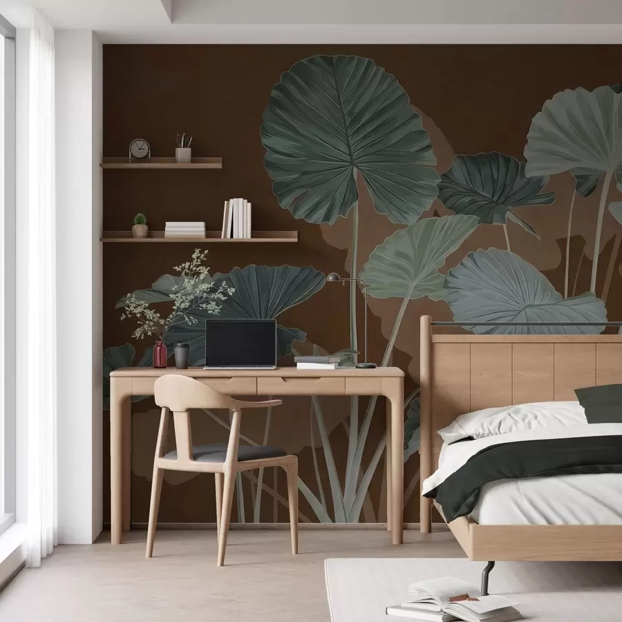 Шпалери Сад розфарбованих лотосів w05364v1