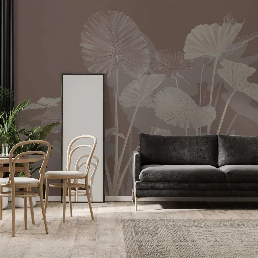 Шпалери Сад розфарбованих лотосів w05364v2