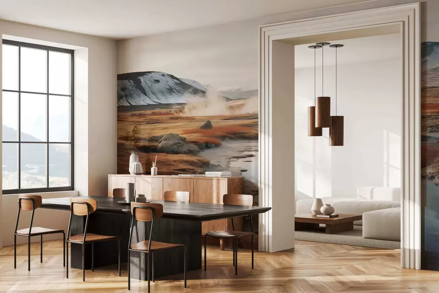 Шпалери Річкова долина w05365