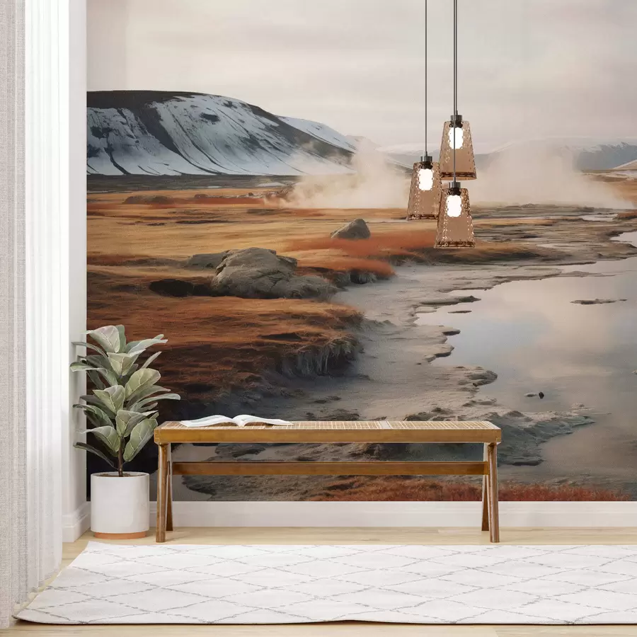 Шпалери Річкова долина w05365