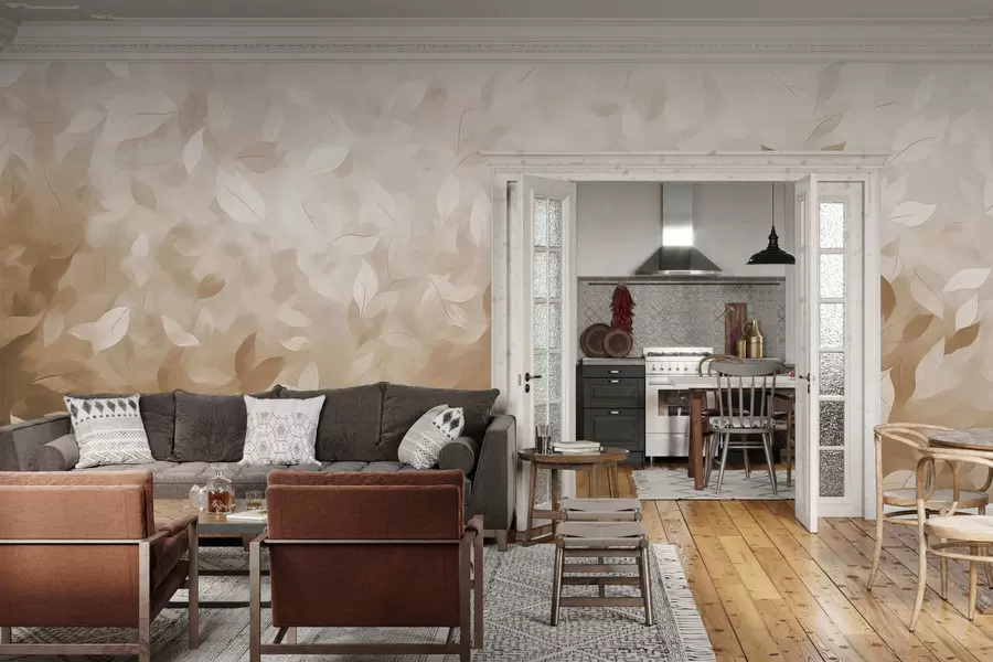 Шпалери Листяний шепіт w05277