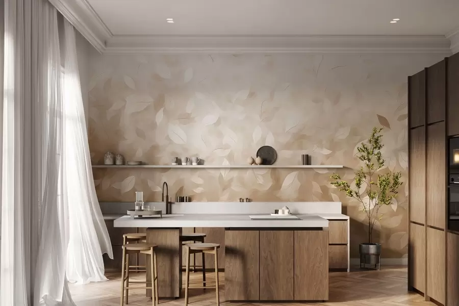 Шпалери Листяний шепіт w05277