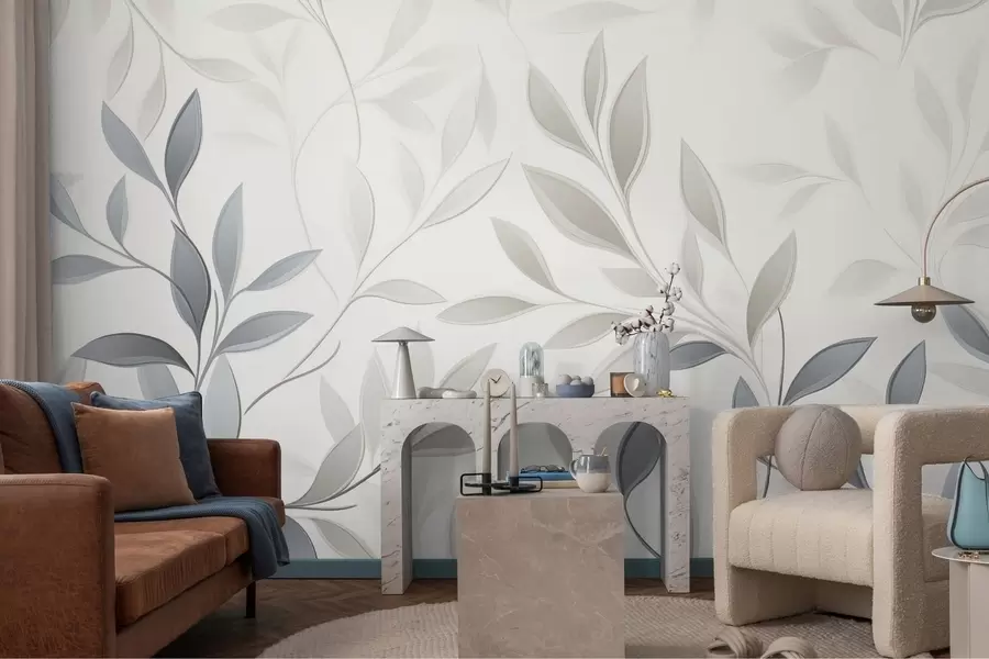 Шпалери Тиша серед листя w05279