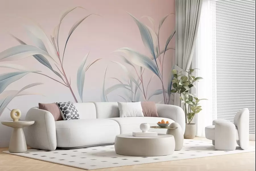 Шпалери Королівська елегантність листя w05361