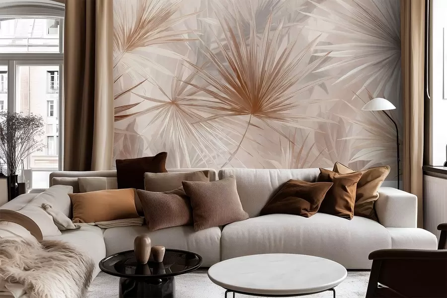 Шпалери Брагея, загострене листя w05405