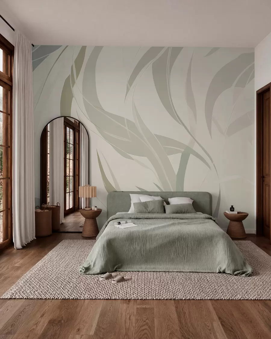 Шпалери Евкаліпт із загостреним листям w05799