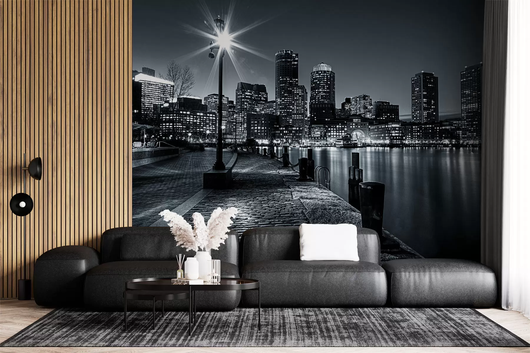 Шпалери Ліхтар на набережній u54150