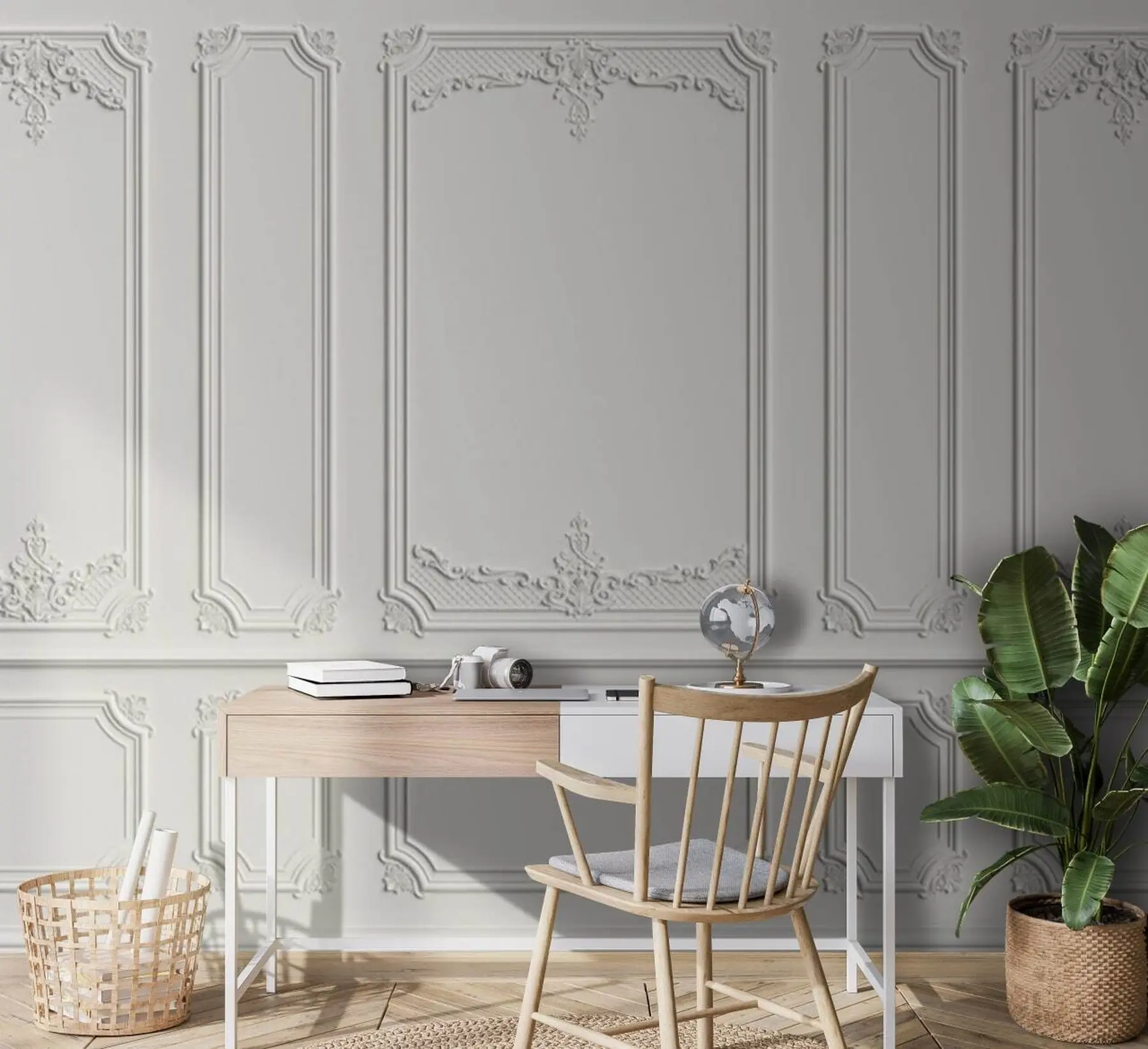 Шпалери Класичний стінний бузейський французький стиль u72611