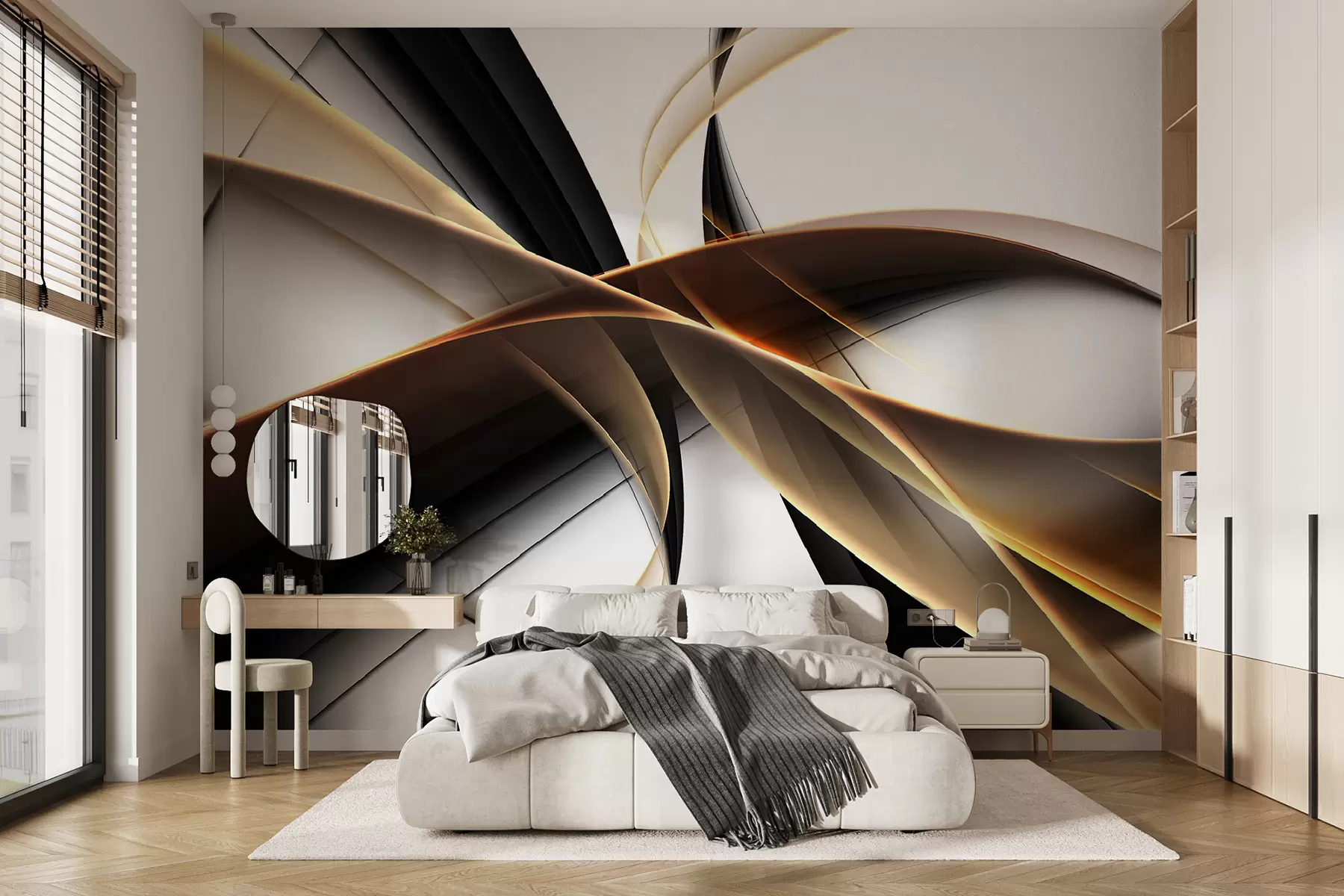 Шпалери Абстрактні лінії u72857