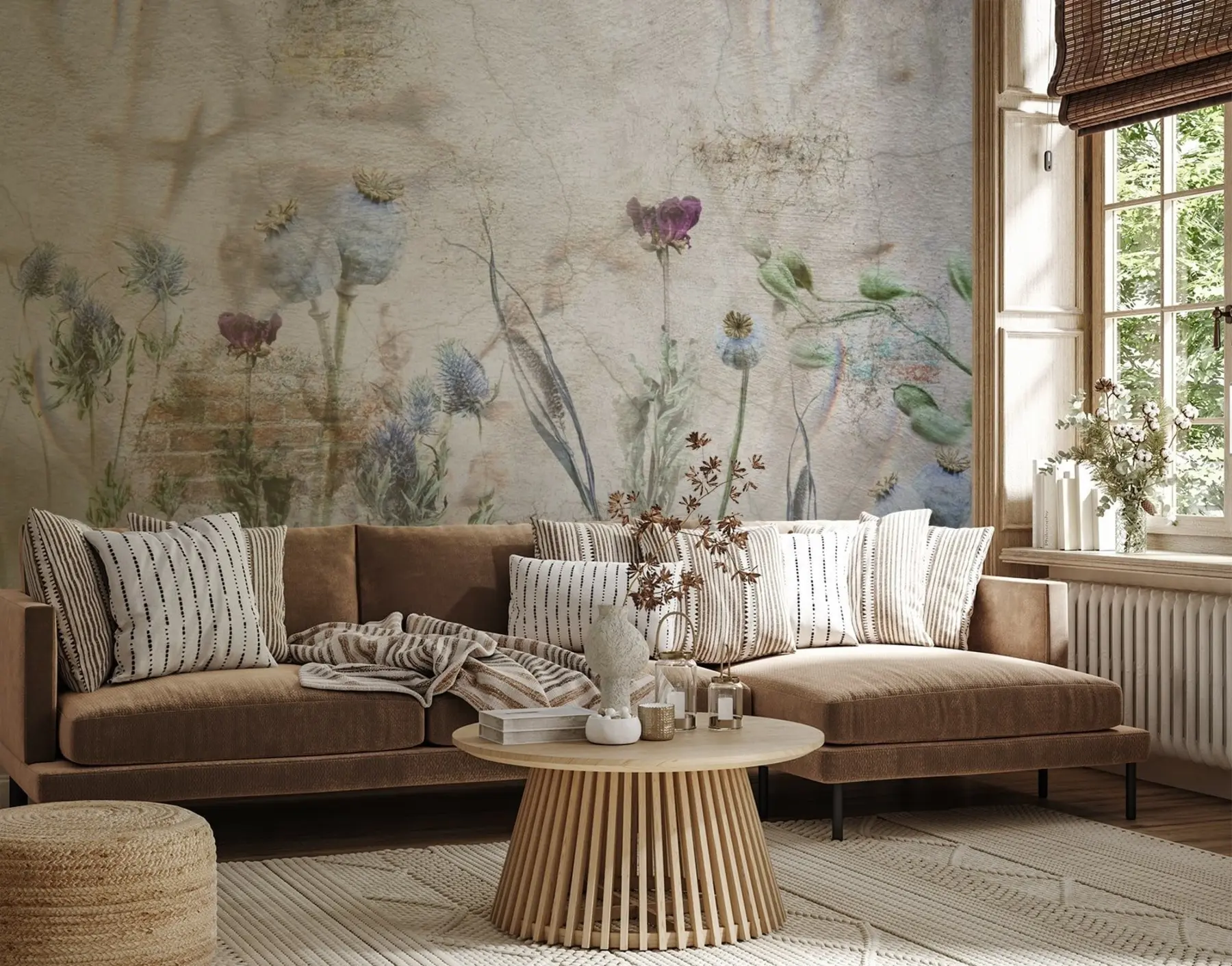 Шпалери Квіти і трави u72771