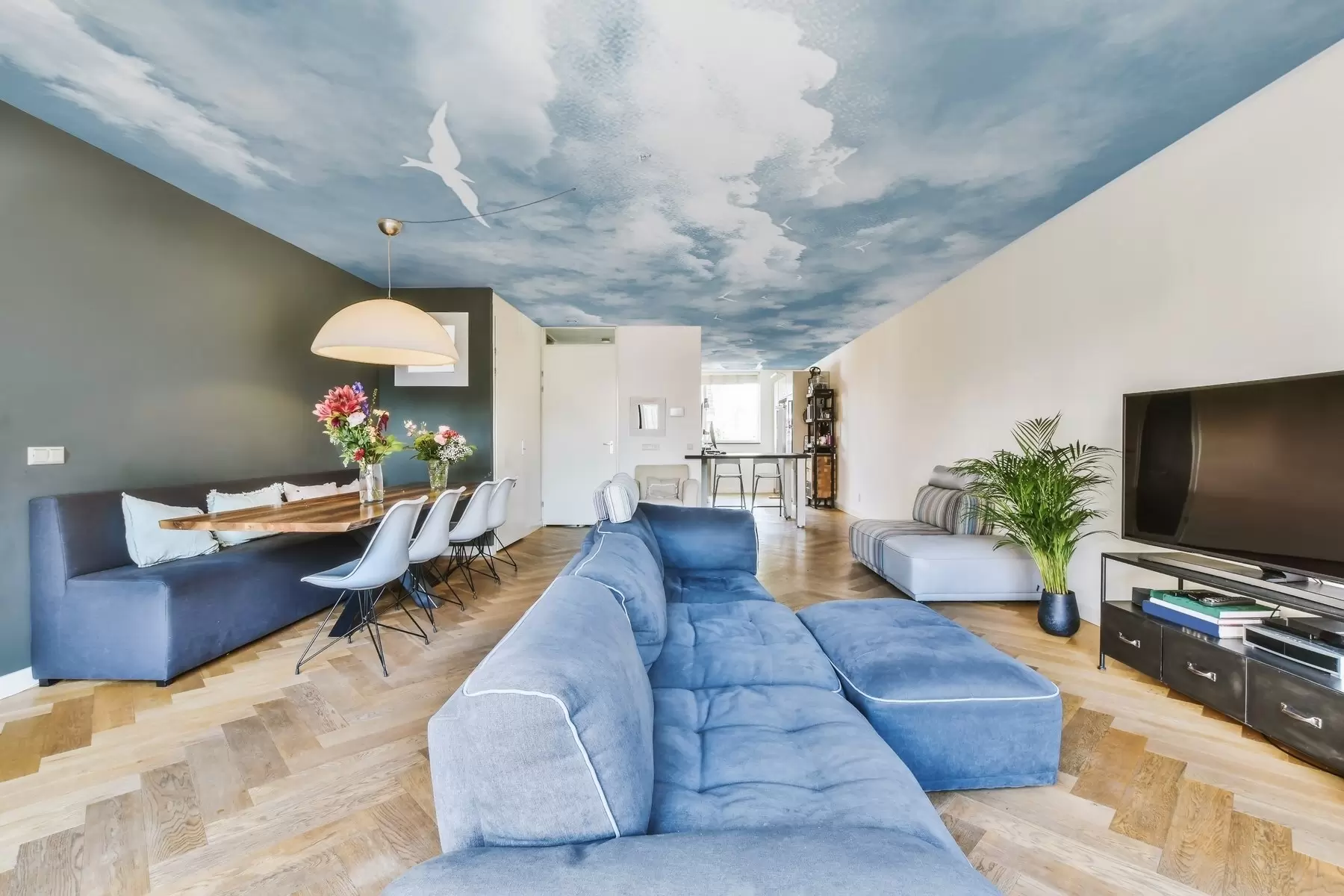 Шпалери Птахи в небі u26890